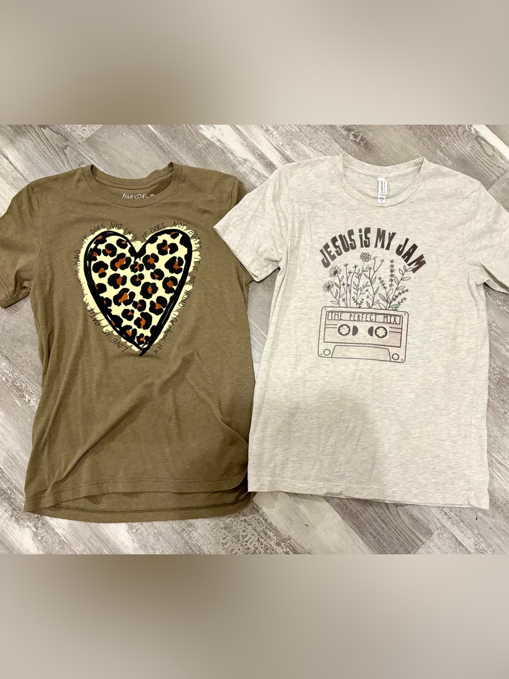 Faith/Jesus tee bundle